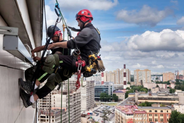 Treinamento de trabalho em altura na Penha